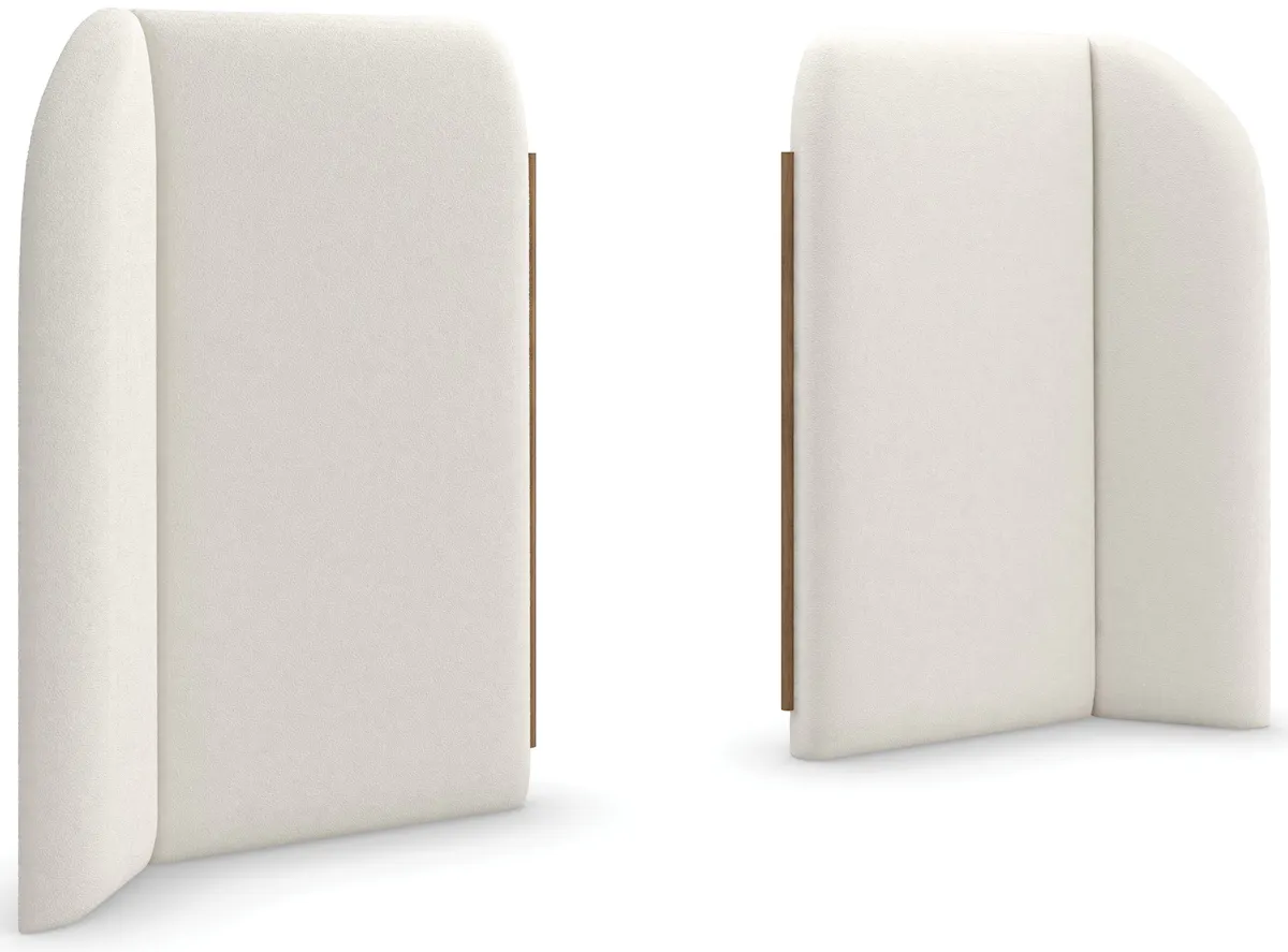 Caracole M153-023-121P Malta Upholstered Bed Panels Caracole M153-023-121P Malta Upholstered Bed Panels