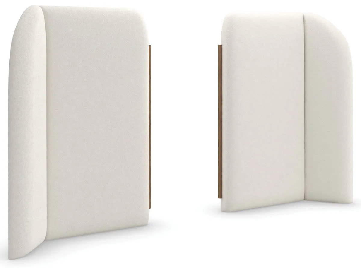Caracole M153-023-121P Malta Upholstered Bed Panels Caracole M153-023-121P Malta Upholstered Bed Panels