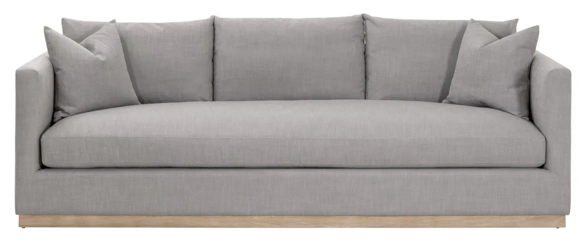 Essentials For Living 6607-3.PSTL/NG Siena 96" Plinth Base Sofa Essentials For Living 6607-3.PSTL/NG Siena 96" Plinth Base Sofa