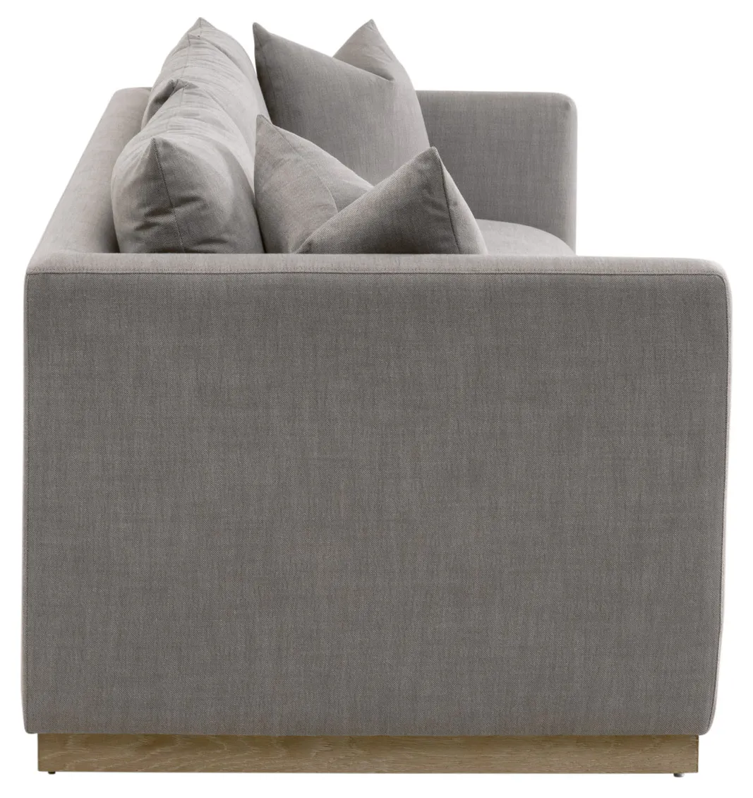 Essentials For Living 6607-3.PSTL/NG Siena 96" Plinth Base Sofa Essentials For Living 6607-3.PSTL/NG Siena 96" Plinth Base Sofa