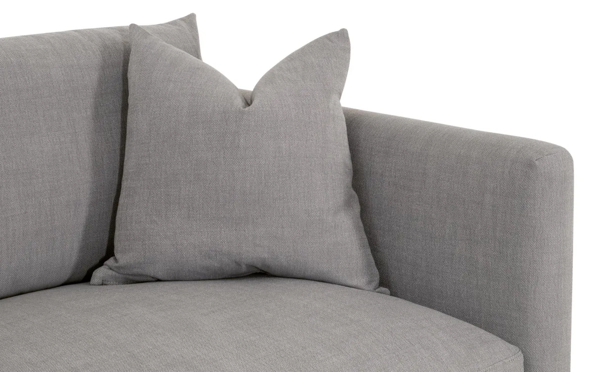 Essentials For Living 6607-3.PSTL/NG Siena 96" Plinth Base Sofa Essentials For Living 6607-3.PSTL/NG Siena 96" Plinth Base Sofa