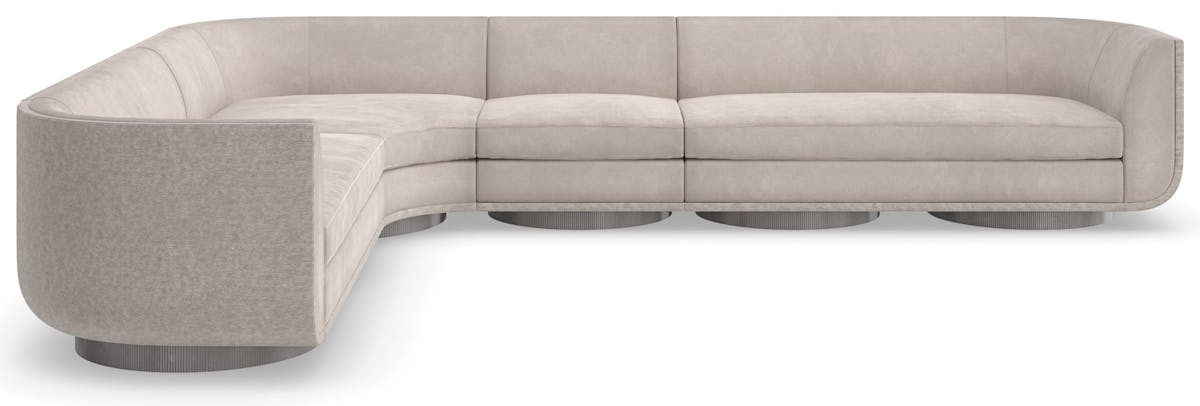 Caracole UPH-023-WE1-A Clipper Corner Sofa Caracole UPH-023-WE1-A Clipper Corner Sofa