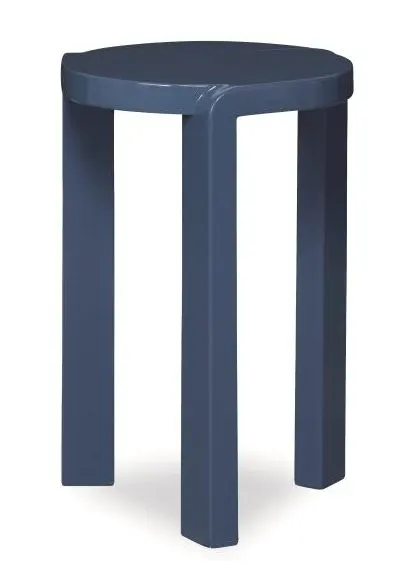 Century Furniture C7-D89-3149 Carrier and Company Margaux Outdoor Side Table Blue