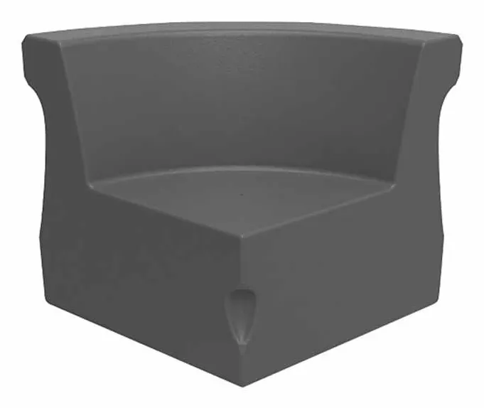 Tropitone 3B1810CC Radius Curved Corner Module Tropitone 3B1810CC Radius Curved Corner Module
