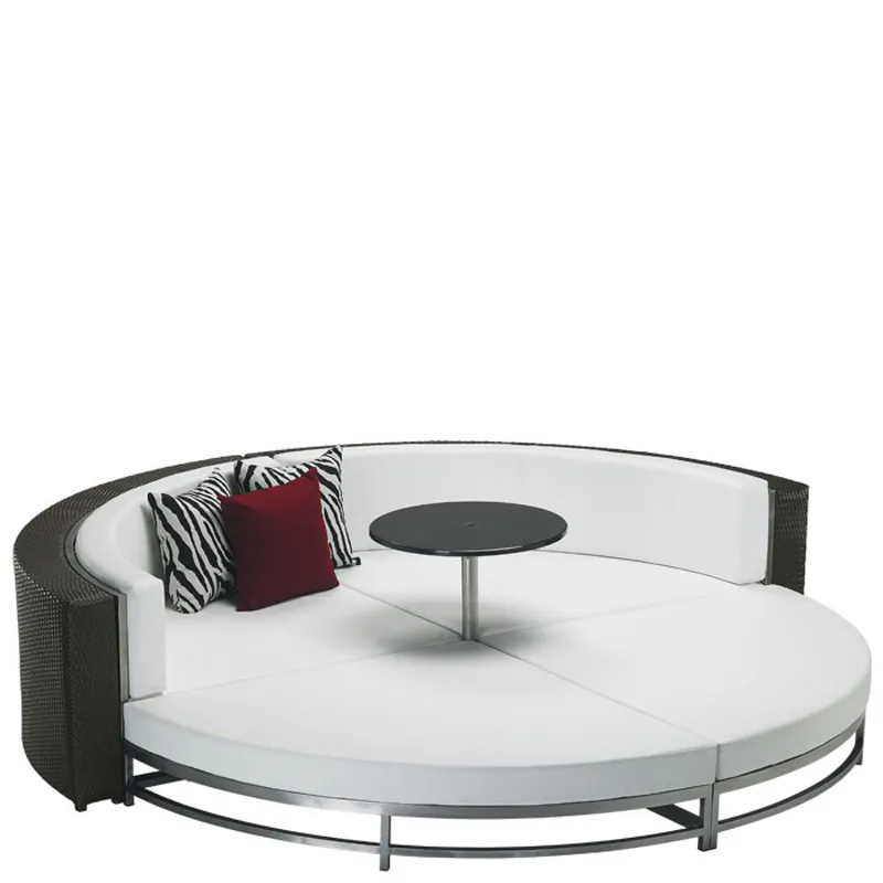 Tropitone  Cabana Club Stainless Steel Woven Party Lounger