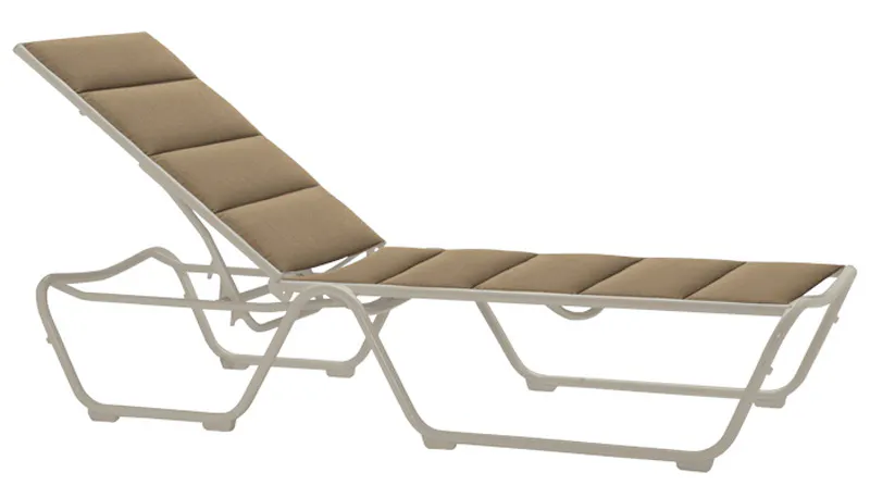 Tropitone 220432PS Millennia Padded Sling Chaise Lounge Tropitone 220432PS Millennia Padded Sling Chaise Lounge