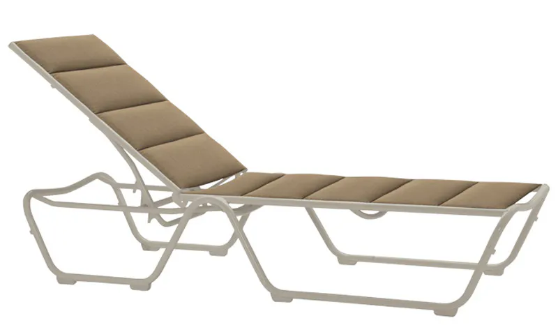 Tropitone 220432PS Millennia Padded Sling Chaise Lounge Tropitone 220432PS Millennia Padded Sling Chaise Lounge