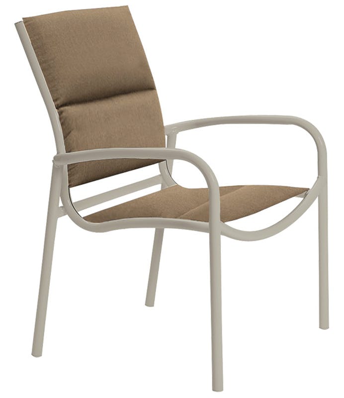 Tropitone 220424PS Millennia Padded Sling Dining Chair Tropitone 220424PS Millennia Padded Sling Dining Chair