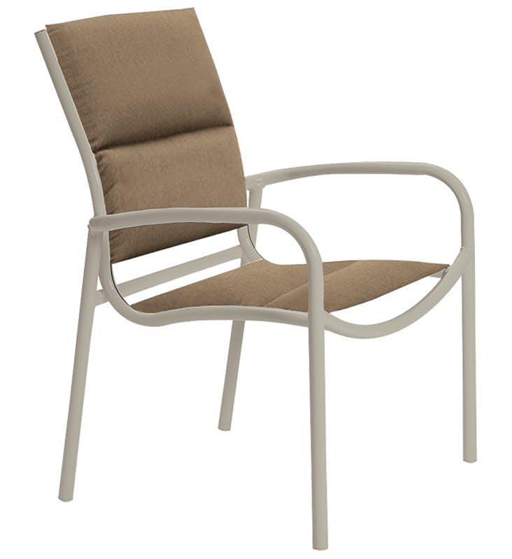 Tropitone 220424PS Millennia Padded Sling Dining Chair Tropitone 220424PS Millennia Padded Sling Dining Chair