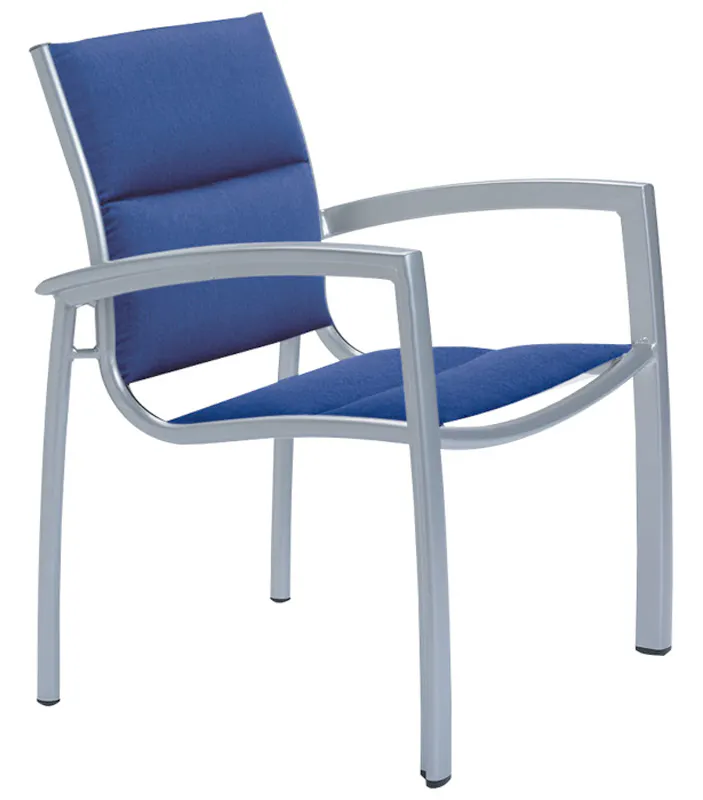 Tropitone 240524PS South Beach Padded Sling Dining Chair Tropitone 240524PS South Beach Padded Sling Dining Chair