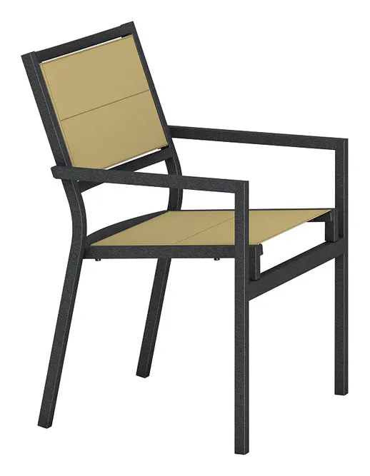 Tropitone 591037DP Cabana Club Duplex Sling Dining Chair Tropitone 591037DP Cabana Club Duplex Sling Dining Chair