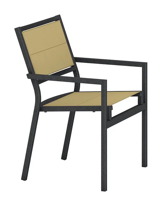 Tropitone 591037DP Cabana Club Duplex Sling Dining Chair Tropitone 591037DP Cabana Club Duplex Sling Dining Chair