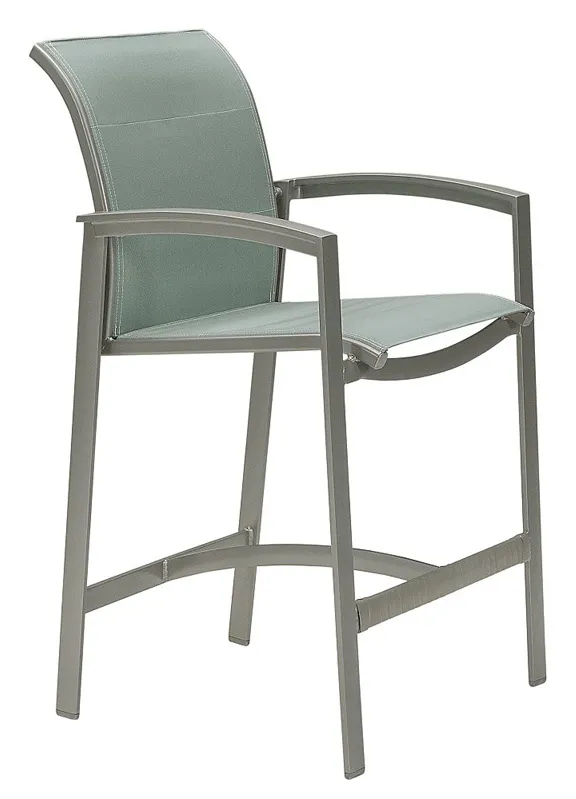 Tropitone 461126DP Elance Duplex Sling Stationary Bar Stool Tropitone 461126DP Elance Duplex Sling Stationary Bar Stool