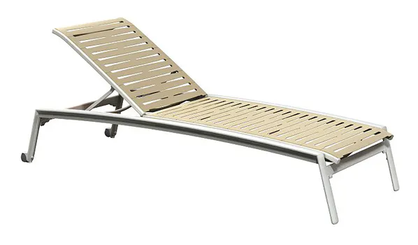 Tropitone 471132RBW Elance EZ Span™ Ribbon Segment Chaise Lounge Armless Tropitone 471132RBW Elance EZ Span™ Ribbon Segment Chaise Lounge Armless