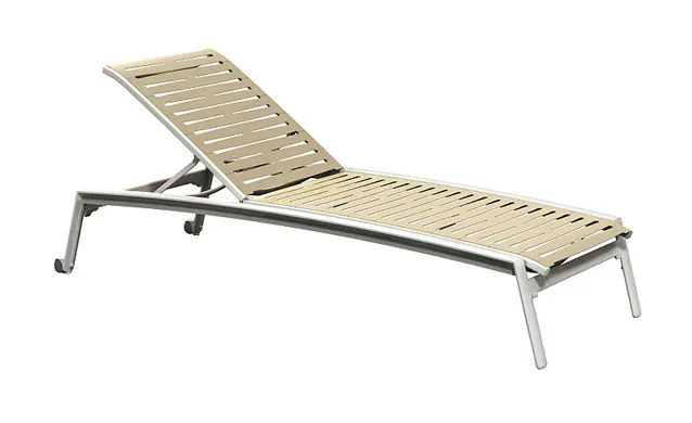 Tropitone 471132RBW Elance EZ Span™ Ribbon Segment Chaise Lounge Armless Tropitone 471132RBW Elance EZ Span™ Ribbon Segment Chaise Lounge Armless