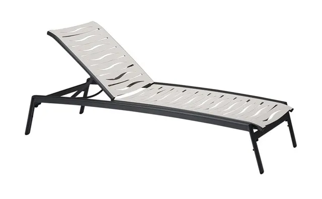 Tropitone 471132WV Elance EZ Span™ Wave Segment Chaise Lounge Armless Tropitone 471132WV Elance EZ Span™ Wave Segment Chaise Lounge Armless
