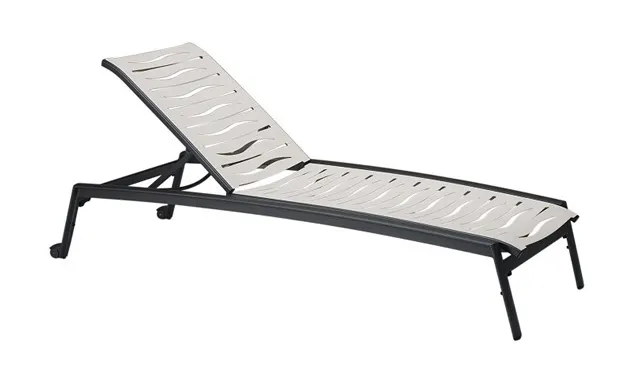 Tropitone 471132WVW Elance EZ Span™ Wave Segment Chaise Lounge Armless Tropitone 471132WVW Elance EZ Span™ Wave Segment Chaise Lounge Armless