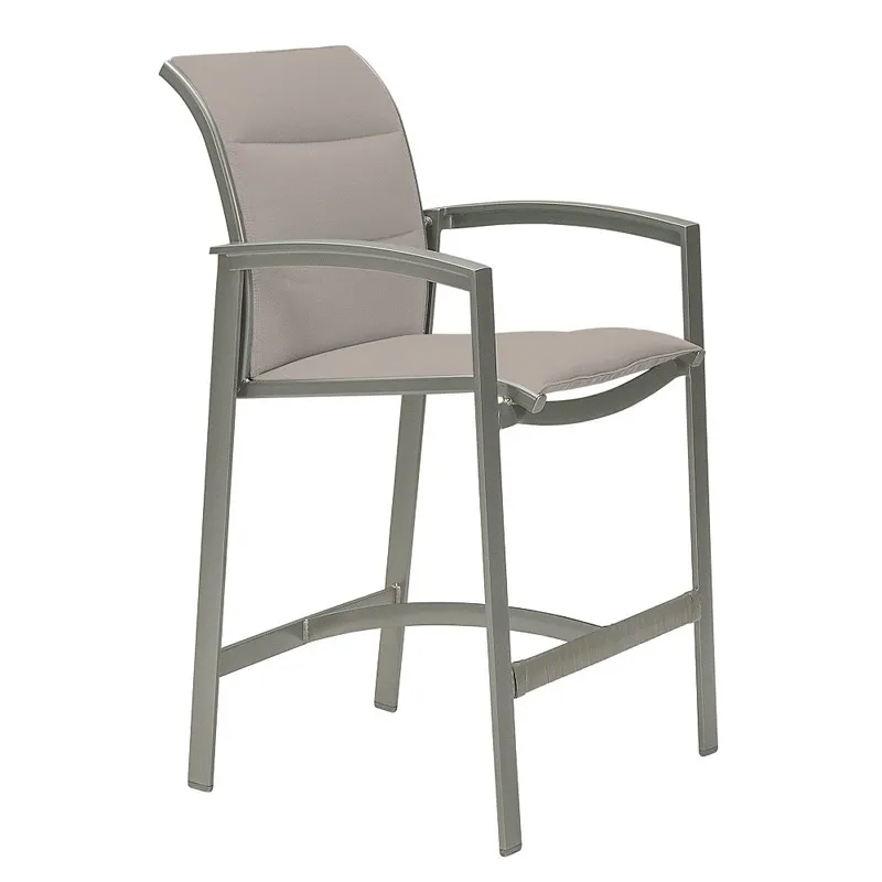 Tropitone 461126PS Elance Padded Sling Stationary Bar Stool