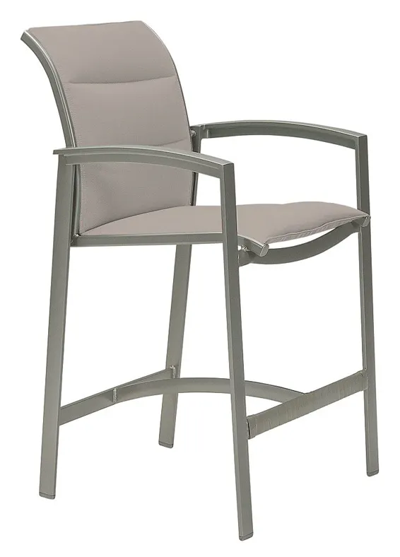 Tropitone 461126PS Elance Padded Sling Stationary Bar Stool Tropitone 461126PS Elance Padded Sling Stationary Bar Stool