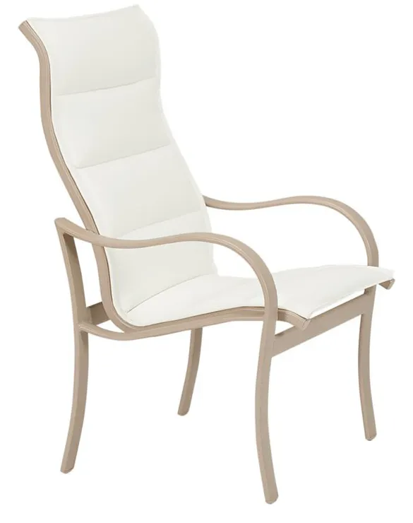 Tropitone 960201PS Shoreline Padded Sling High Back Dining Chair Tropitone 960201PS Shoreline Padded Sling High Back Dining Chair