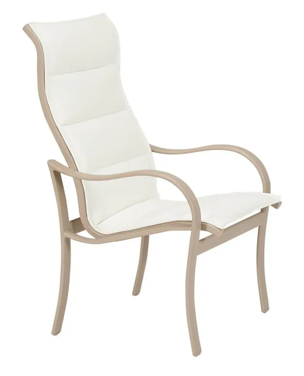 Tropitone 960201PS Shoreline Padded Sling High Back Dining Chair Tropitone 960201PS Shoreline Padded Sling High Back Dining Chair