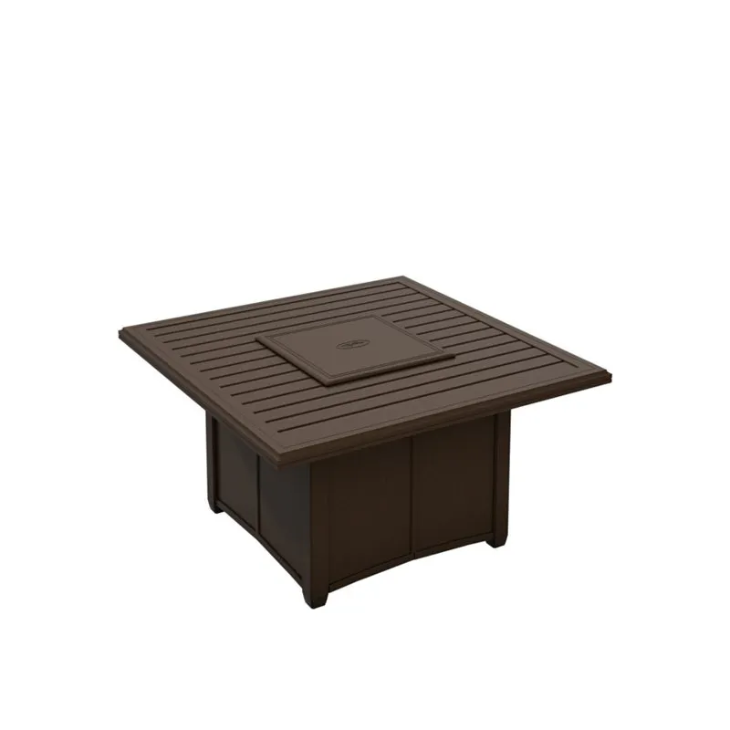Tropitone 401158FP Fire Square Banchetto 48 inch Pit