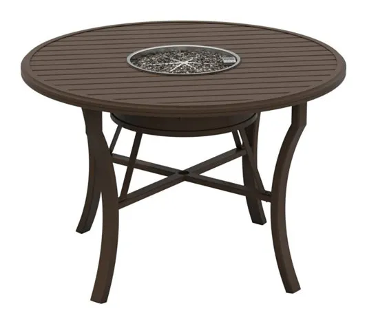 Tropitone 401154FTBL-34 Fire Round Banchetto 54 inch Counter Height Gas Table Tropitone 401154FTBL-34 Fire Round Banchetto 54 inch Counter Height Gas Table