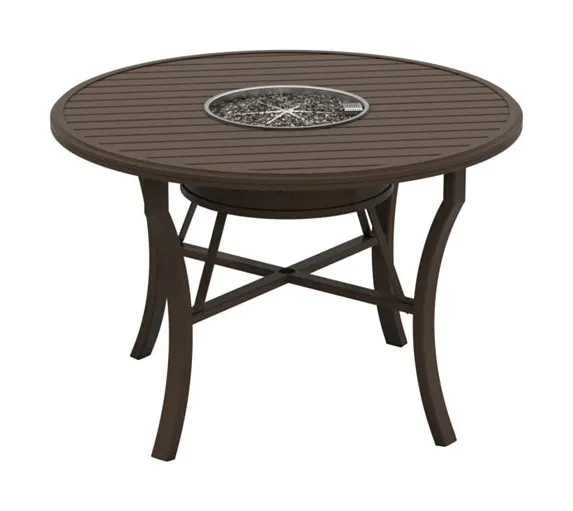 Tropitone 401154FTBL-34 Fire Round Banchetto 54 inch Counter Height Gas Table Tropitone 401154FTBL-34 Fire Round Banchetto 54 inch Counter Height Gas Table