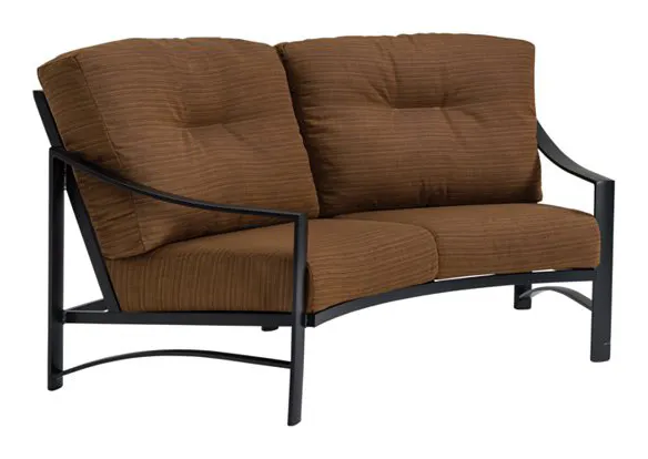 Tropitone 391410CL Kenzo Cushion Crescent Love Seat Tropitone 391410CL Kenzo Cushion Crescent Love Seat