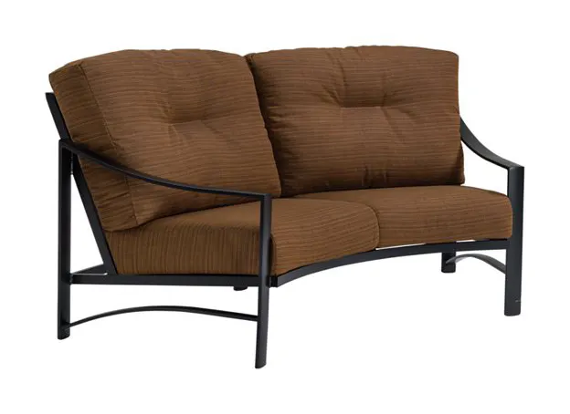 Tropitone 391410CL Kenzo Cushion Crescent Love Seat Tropitone 391410CL Kenzo Cushion Crescent Love Seat