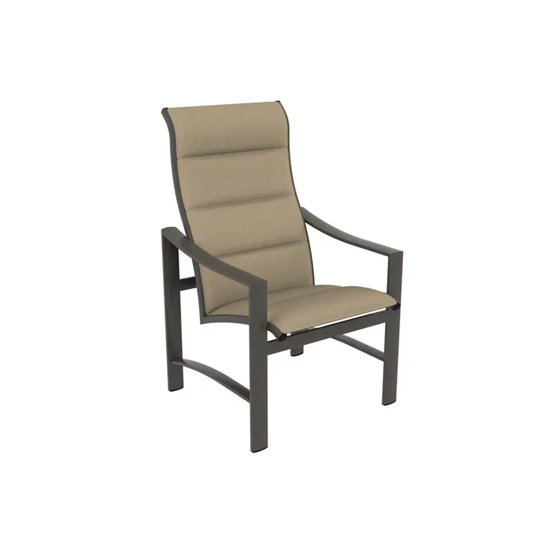 Tropitone 381501PS Kenzo Padded Sling High Back Dining Chair