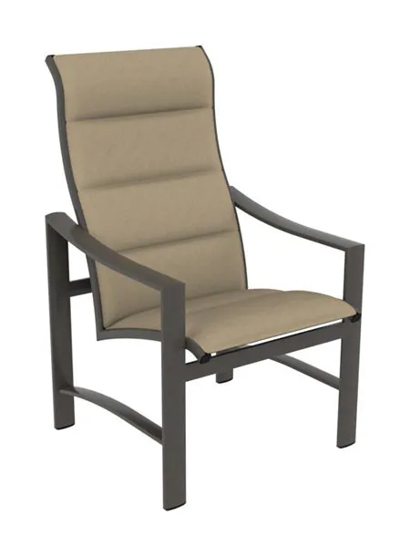 Tropitone 381501PS Kenzo Padded Sling High Back Dining Chair Tropitone 381501PS Kenzo Padded Sling High Back Dining Chair