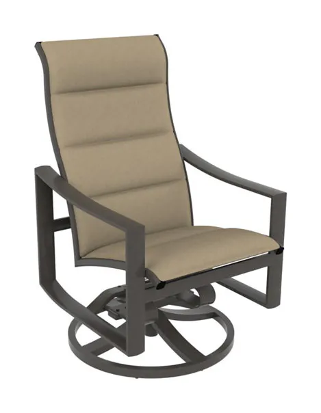 Tropitone 381570PS Kenzo Padded Sling High Back Swivel Rocker Tropitone 381570PS Kenzo Padded Sling High Back Swivel Rocker