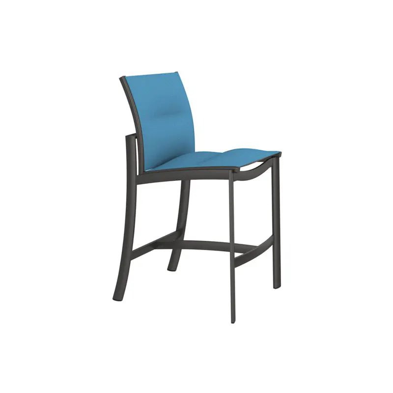 Tropitone 891529PS KOR Padded Sling Armless Bar Stool