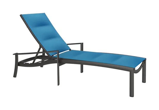 Tropitone 891532PS KOR Padded Sling Chaise Lounge Tropitone 891532PS KOR Padded Sling Chaise Lounge