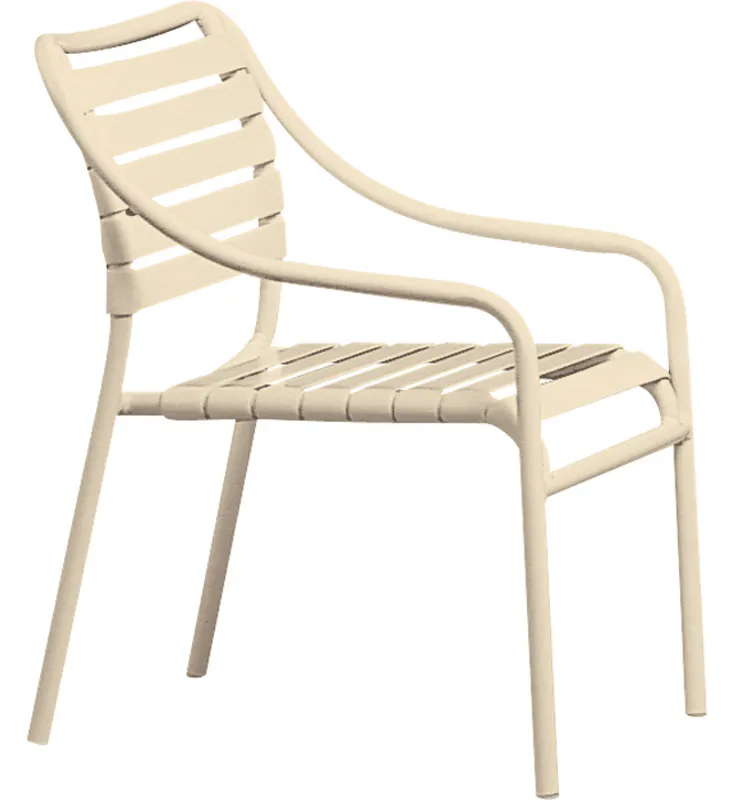 Tropitone 8007 Kahana Strap Club Chair, Stackable Tropitone 8007 Kahana Strap Club Chair, Stackable