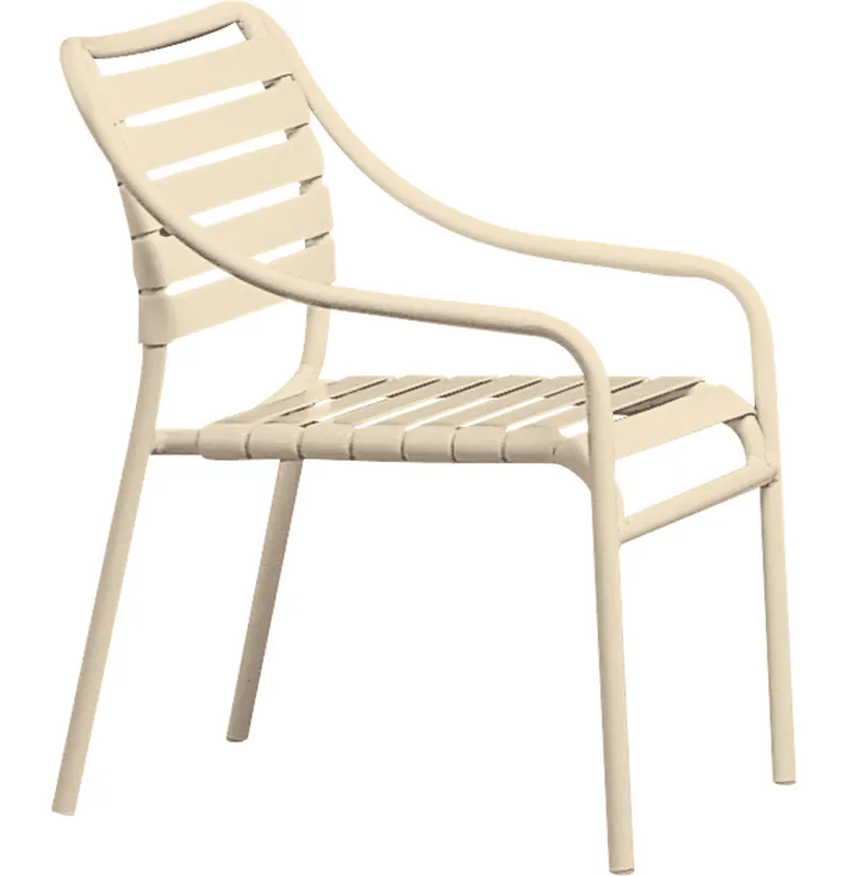 Tropitone 8007 Kahana Strap Club Chair, Stackable Tropitone 8007 Kahana Strap Club Chair, Stackable