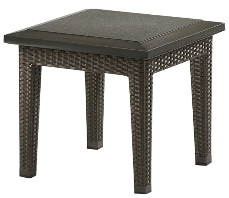 Tropitone 360995B Evo Tea Table Woven Base Tropitone 360995B Evo Tea Table Woven Base