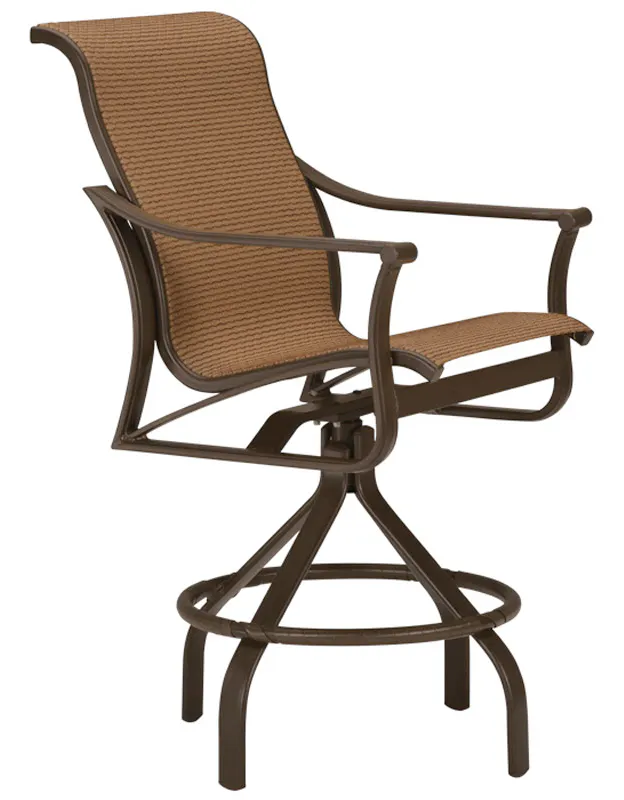 Tropitone 161127-28 Corsica Sling Bar Stool Tropitone 161127-28 Corsica Sling Bar Stool