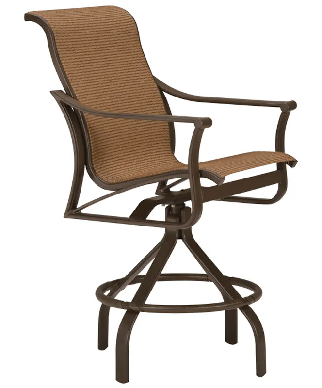Tropitone 161127-28 Corsica Sling Bar Stool Tropitone 161127-28 Corsica Sling Bar Stool
