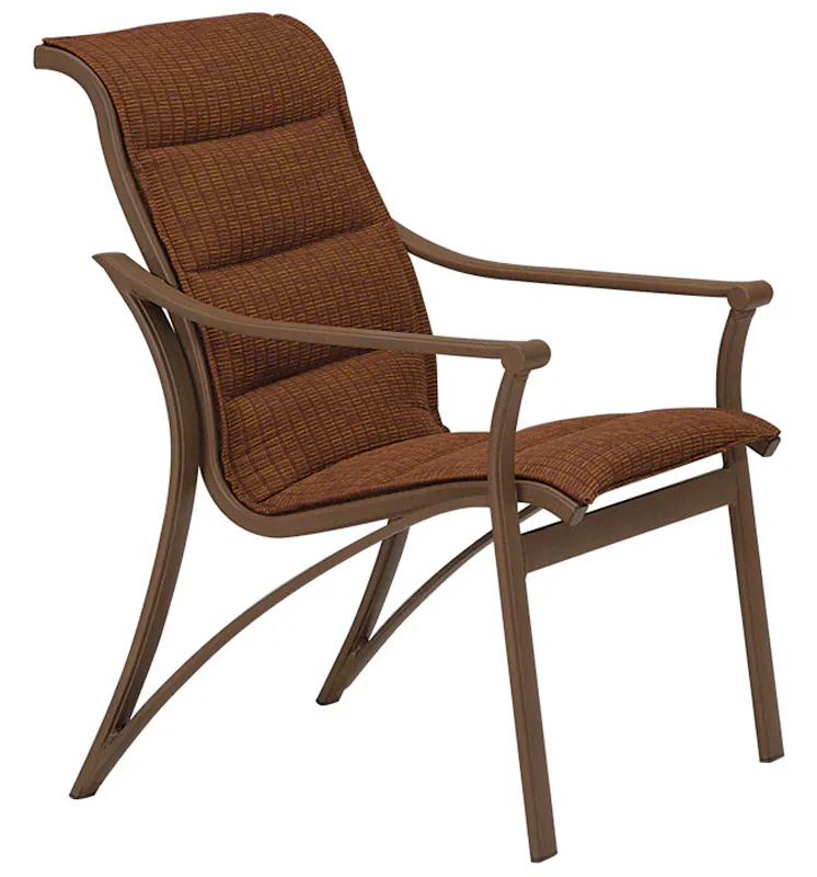 Tropitone 161137PS Corsica Padded Sling Dining Chair Tropitone 161137PS Corsica Padded Sling Dining Chair