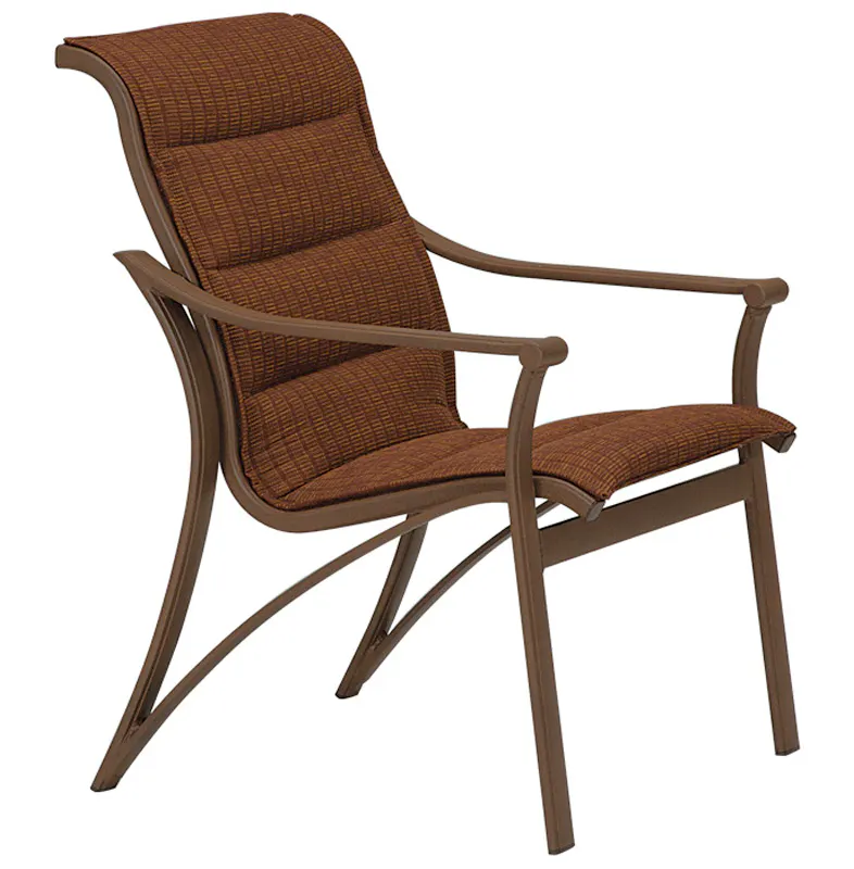 Tropitone 161137PS Corsica Padded Sling Dining Chair Tropitone 161137PS Corsica Padded Sling Dining Chair