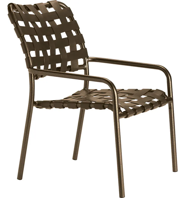 Tropitone 260524 Kahana Cross Strap Dining Chair Tropitone 260524 Kahana Cross Strap Dining Chair