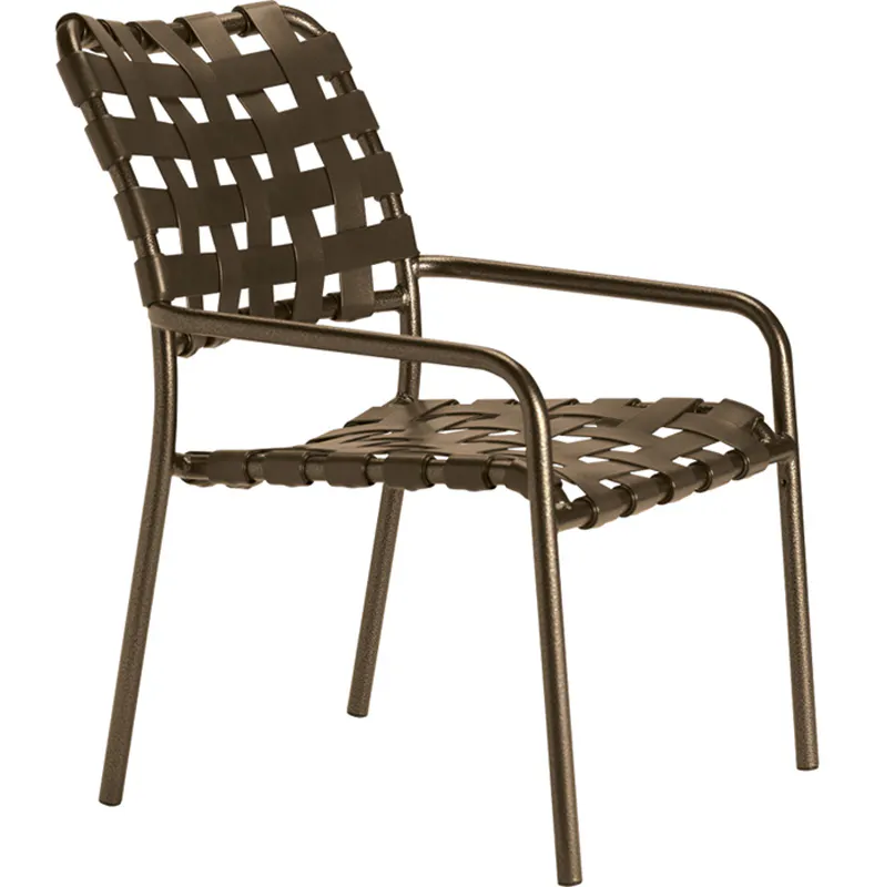 Tropitone 260524 Kahana Cross Strap Dining Chair Tropitone 260524 Kahana Cross Strap Dining Chair