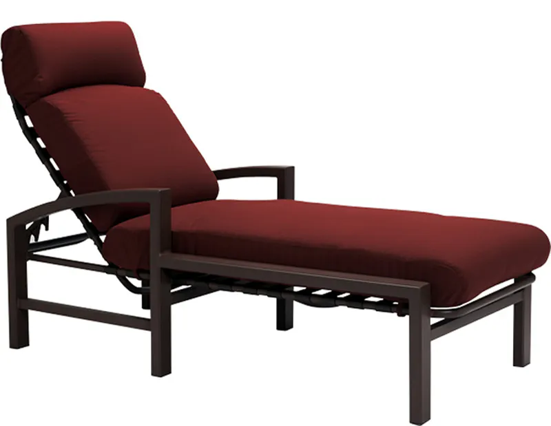 Tropitone 730532 Silhouette Umbrella Lakeside Cushion Chaise Lounge Tropitone 730532 Silhouette Umbrella Lakeside Cushion Chaise Lounge