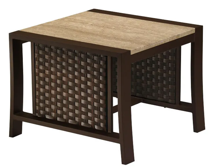 Tropitone 890851B Loggia Deep Seating Loggia 28 inch Square End Table Base Tropitone 890851B Loggia Deep Seating Loggia 28 inch Square End Table Base