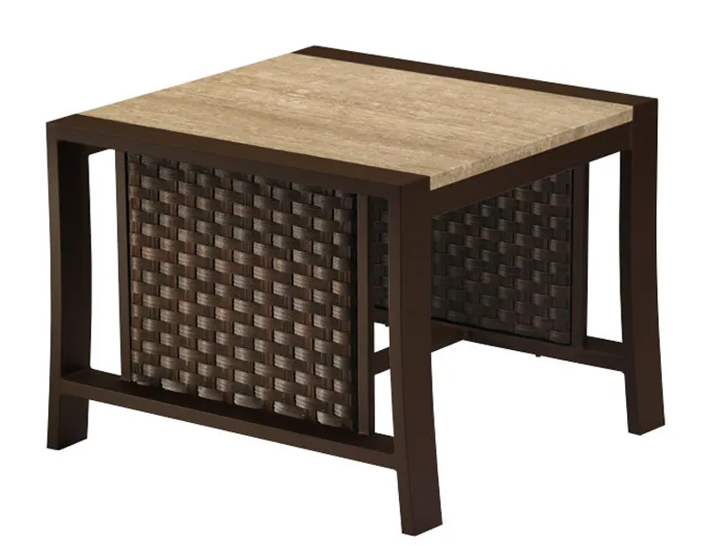 Tropitone 890851B Loggia Deep Seating Loggia 28 inch Square End Table Base Tropitone 890851B Loggia Deep Seating Loggia 28 inch Square End Table Base