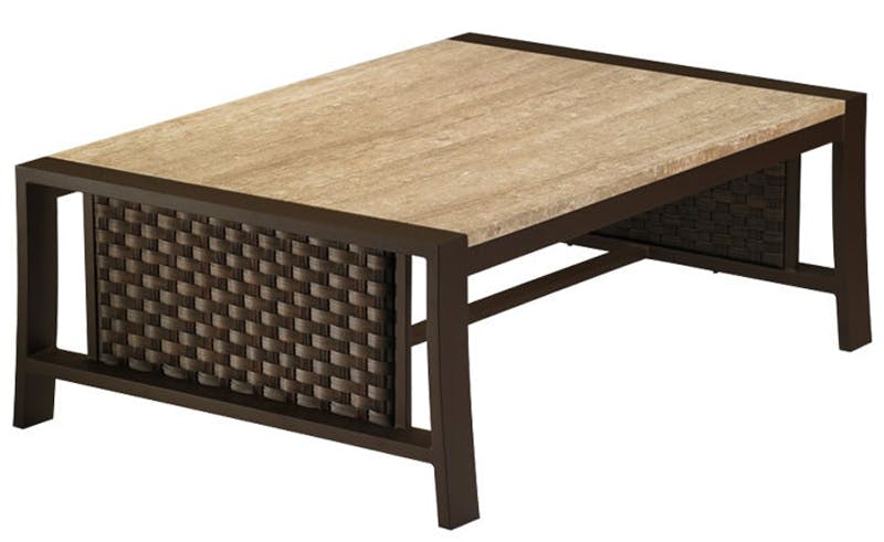Tropitone 890853B Loggia Deep Seating Loggia 50 inch x 34 inch Rectanglar Coffee Table Tropitone 890853B Loggia Deep Seating Loggia 50 inch x 34 inch Rectanglar Coffee Table
