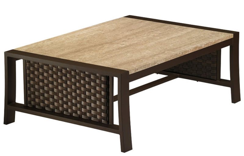 Tropitone 890853B Loggia Deep Seating Loggia 50 inch x 34 inch Rectanglar Coffee Table Tropitone 890853B Loggia Deep Seating Loggia 50 inch x 34 inch Rectanglar Coffee Table