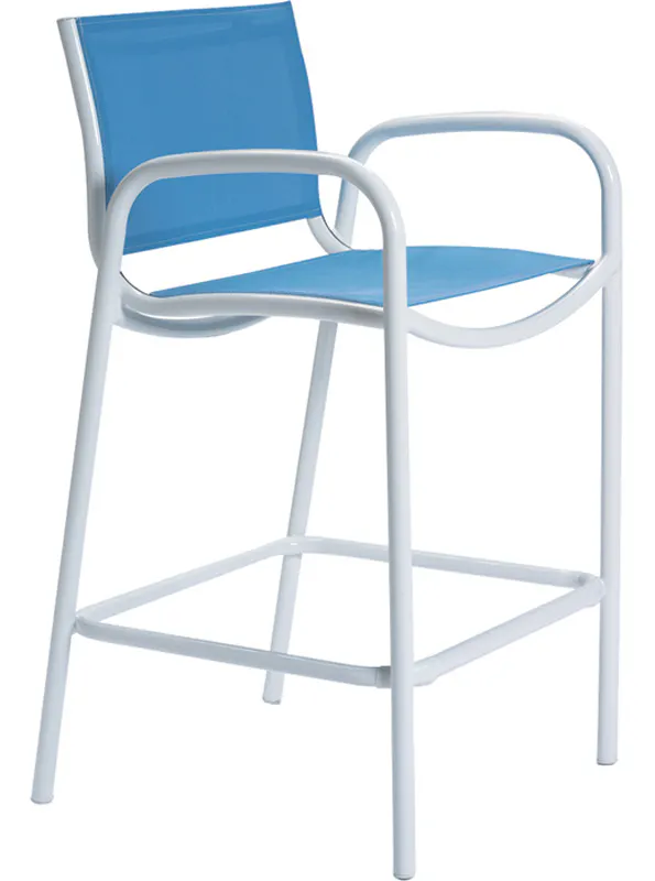 Tropitone 220426 Millennia Relaxed Sling Bar Stool Tropitone 220426 Millennia Relaxed Sling Bar Stool